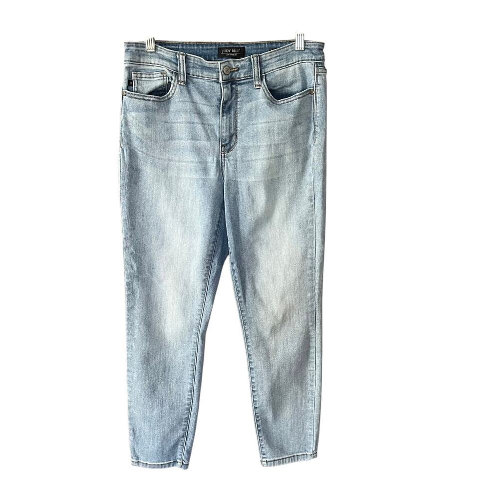 Judy Blue Relaxed Fit Blue Jeans Size 13 31 Ankle Crop